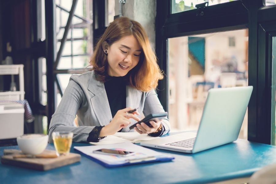 reviewing savings and investments